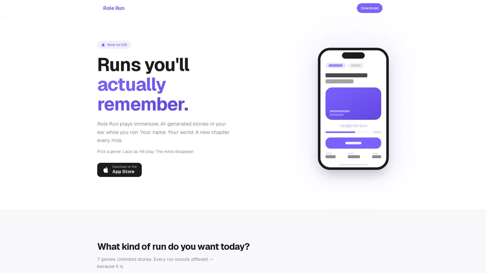 Homepage snapshot at launch
