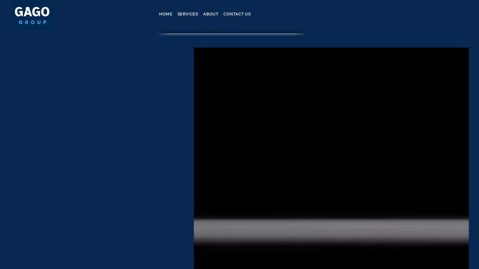 Homepage snapshot at launch