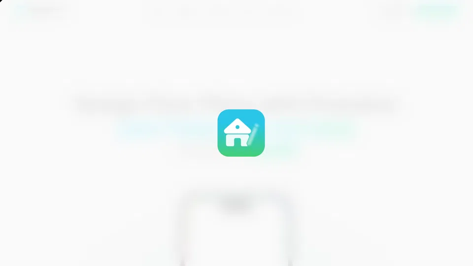 Homepage snapshot at launch