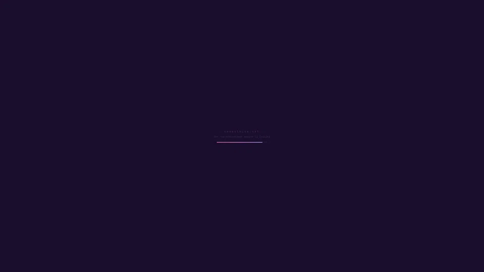 Homepage snapshot at launch