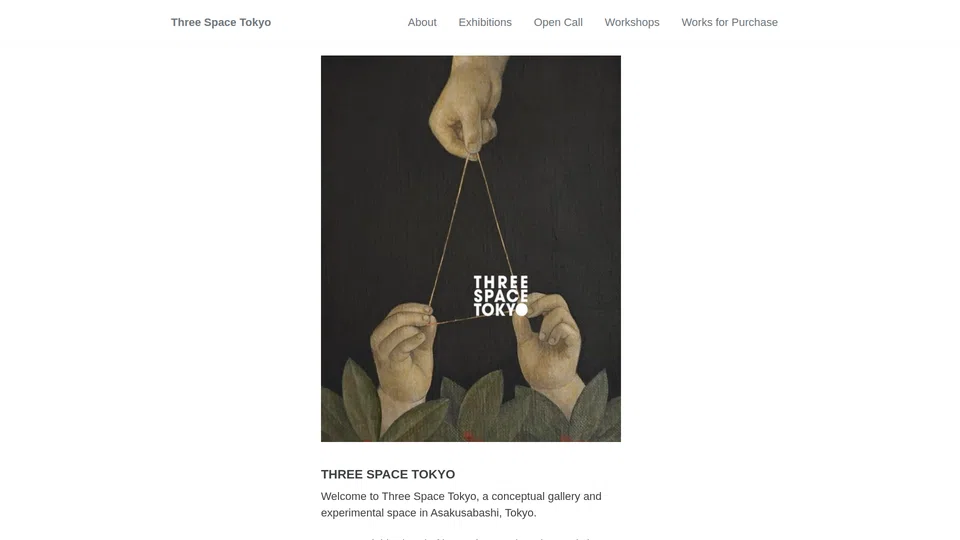Homepage snapshot at launch