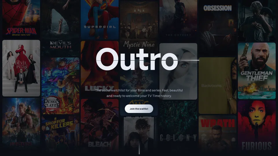 Homepage snapshot at launch