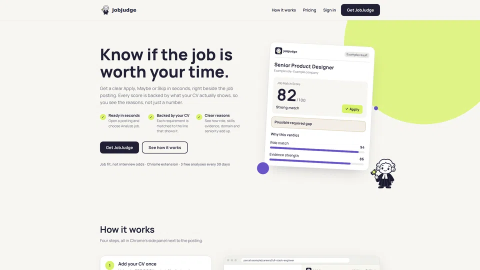 Homepage snapshot at launch
