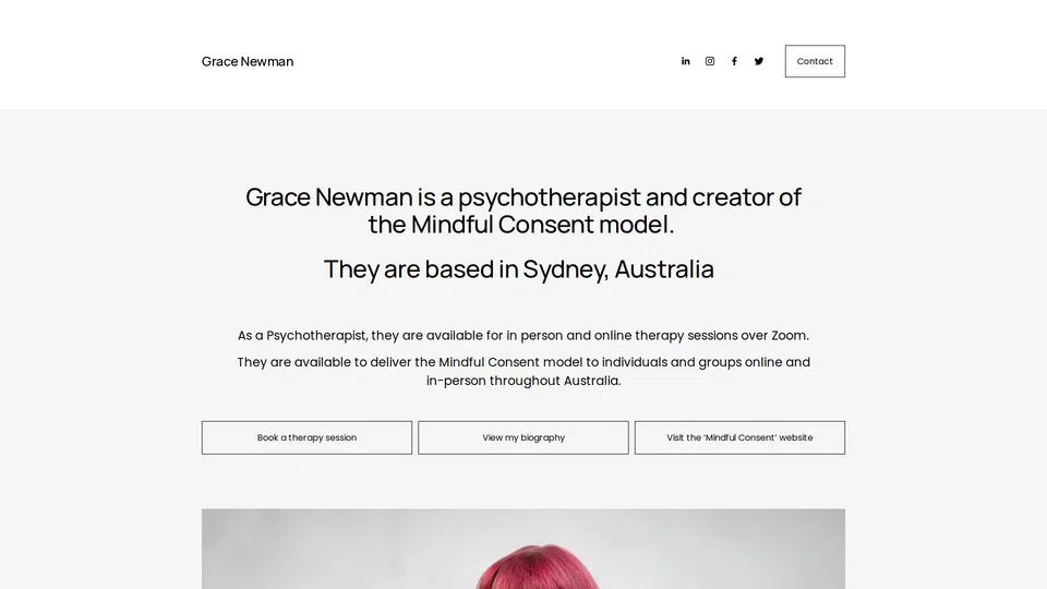 Homepage snapshot at launch