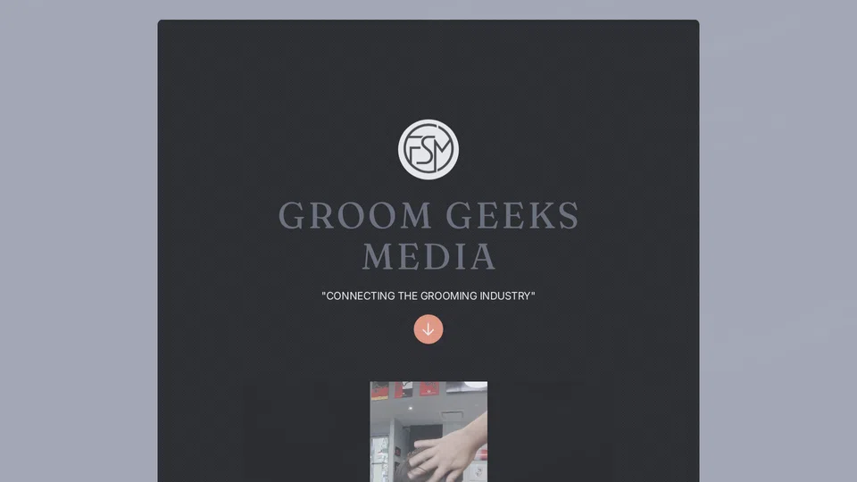 Homepage snapshot at launch