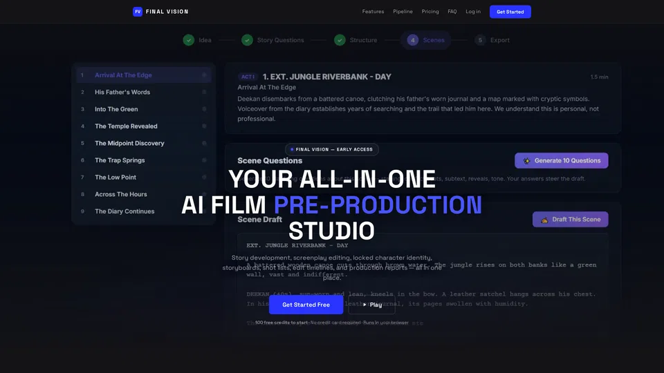 Homepage snapshot at launch