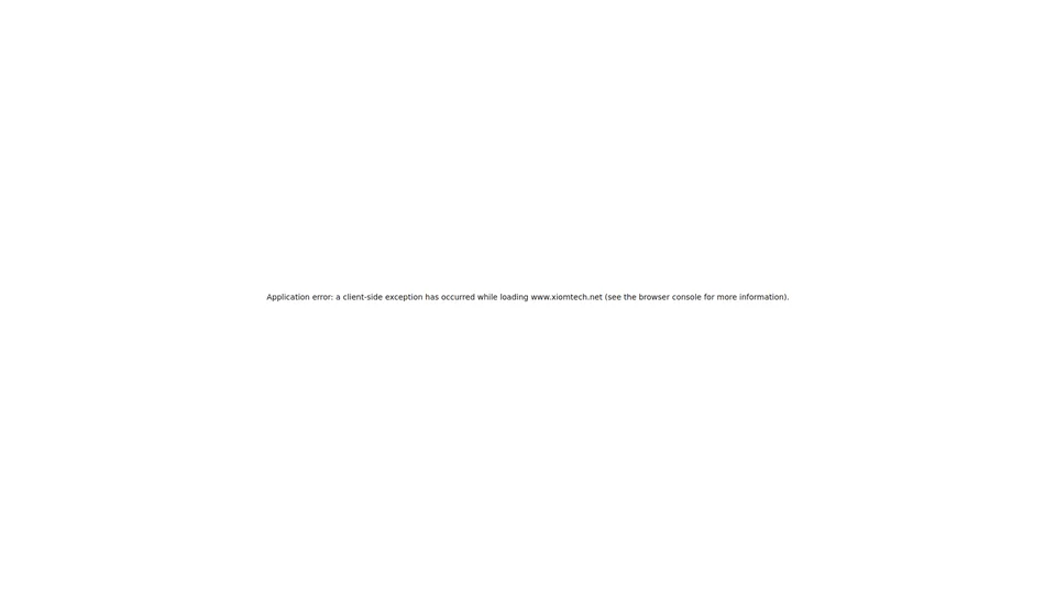 Homepage snapshot at launch