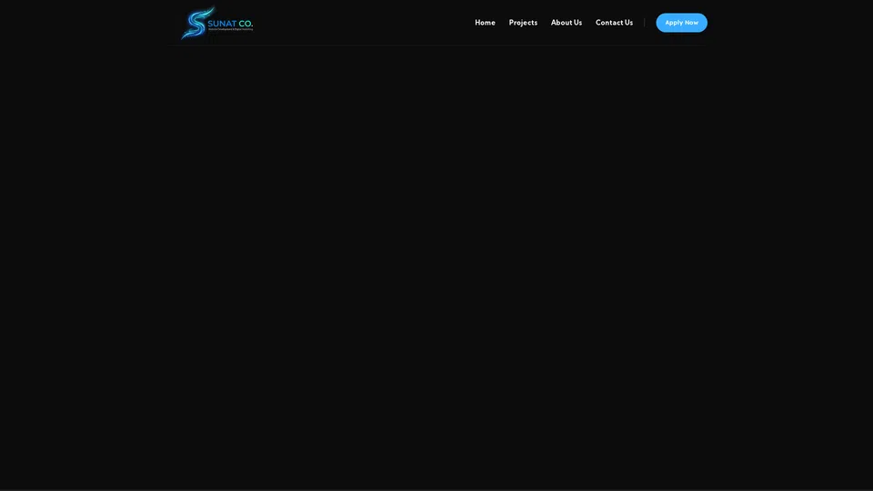 Homepage snapshot at launch