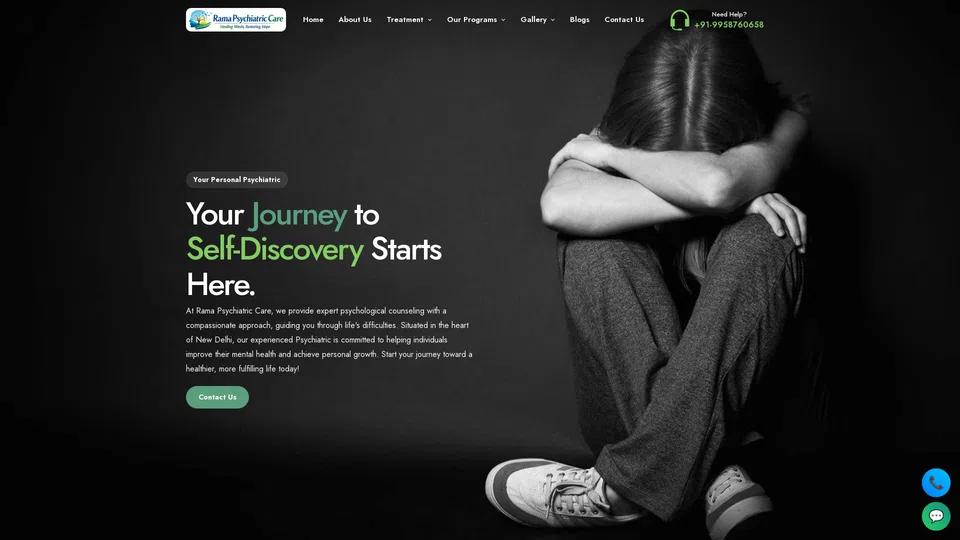 Homepage snapshot at launch