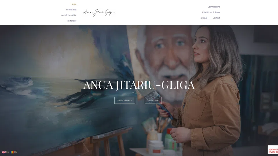 Homepage snapshot at launch