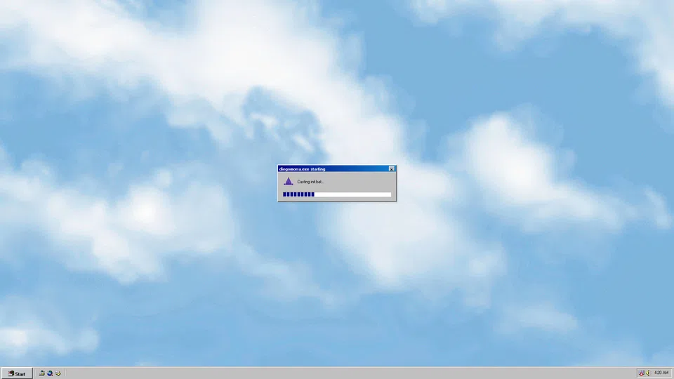 Homepage snapshot at launch
