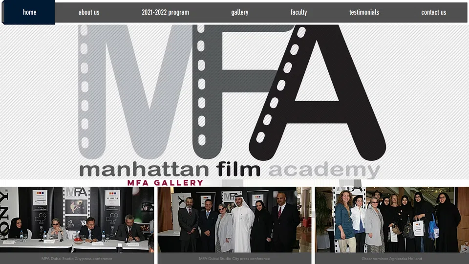 Homepage snapshot at launch
