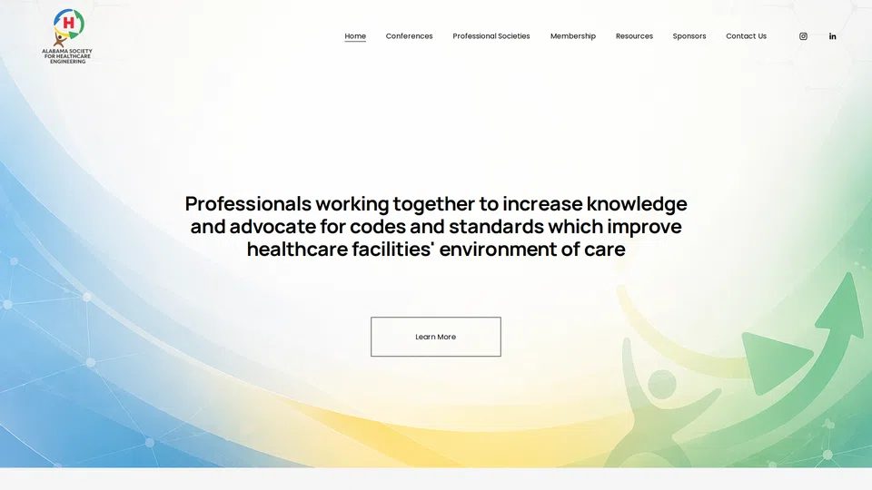 Homepage snapshot at launch