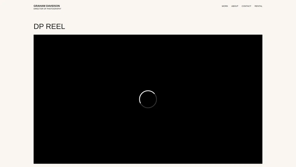Homepage snapshot at launch