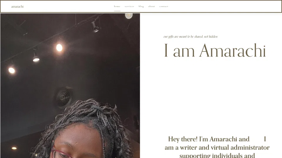Homepage snapshot at launch