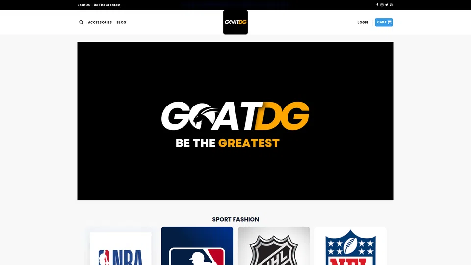 Homepage snapshot at launch