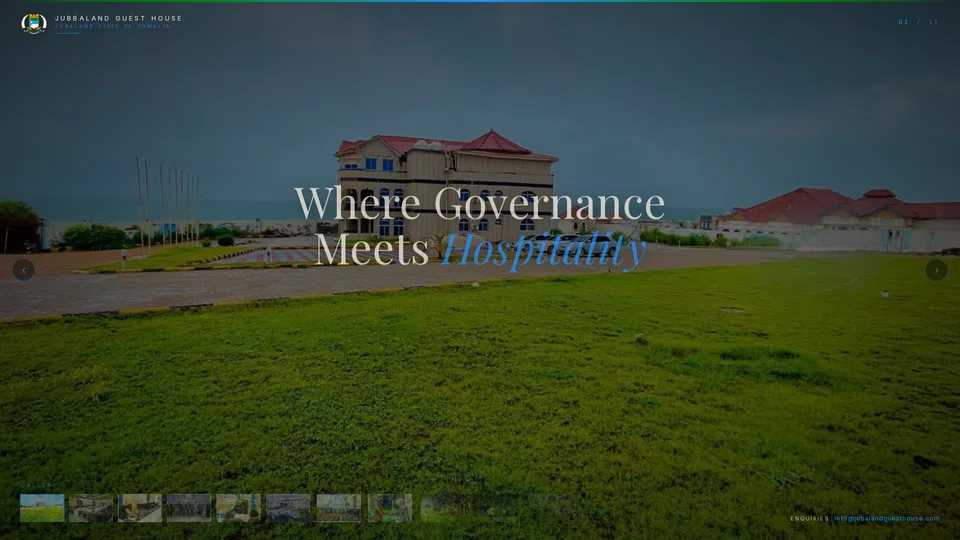 Homepage snapshot at launch