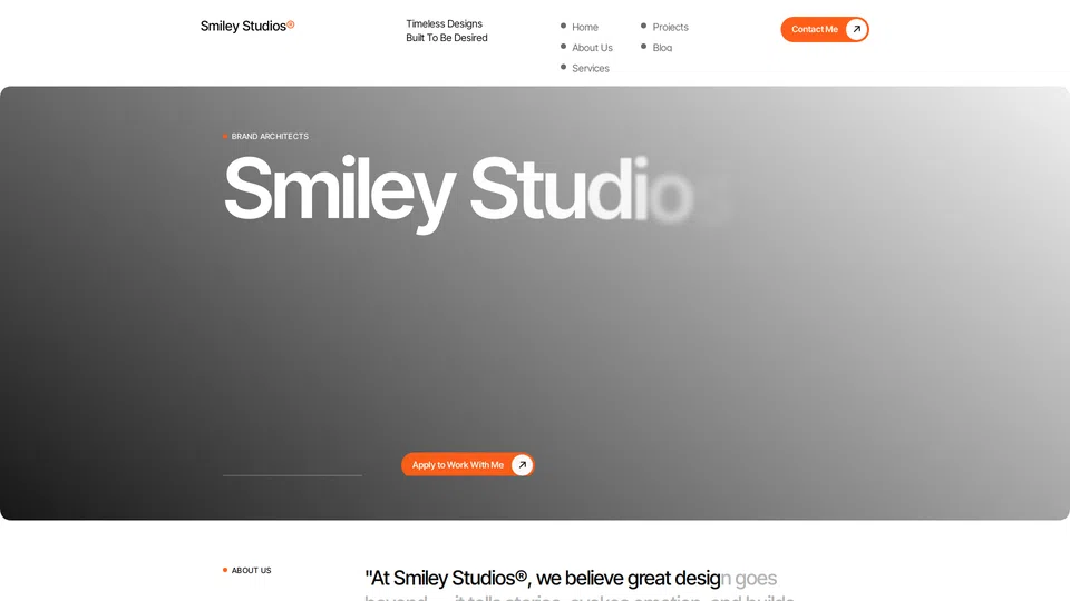 Homepage snapshot at launch