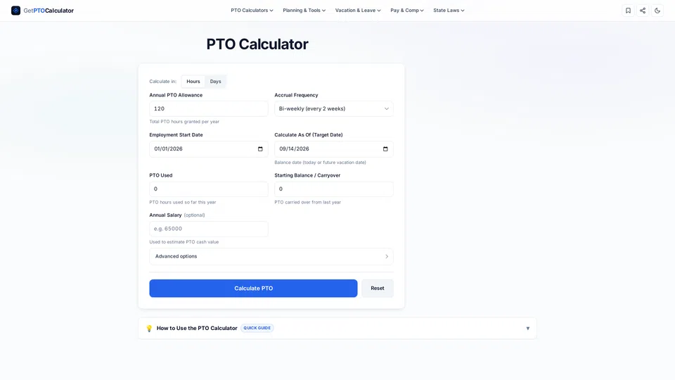 Homepage snapshot at launch