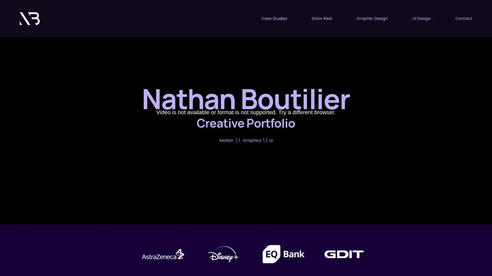 Homepage snapshot at launch