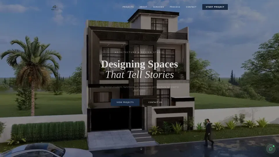 Homepage snapshot at launch