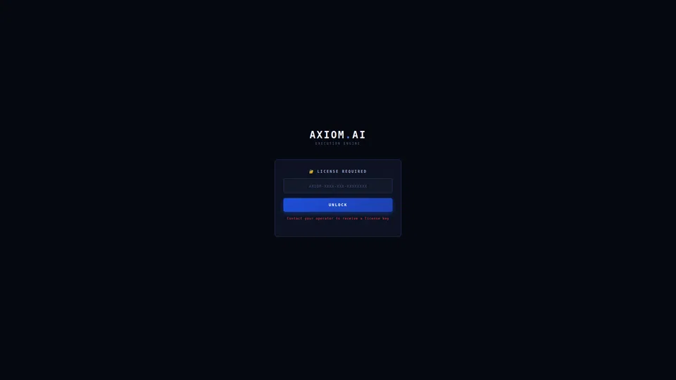 Homepage snapshot at launch