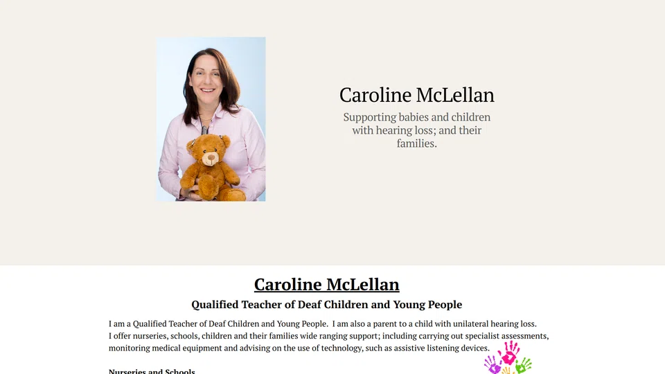Homepage snapshot at launch