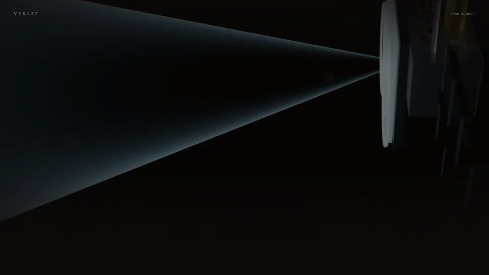 Homepage snapshot at launch