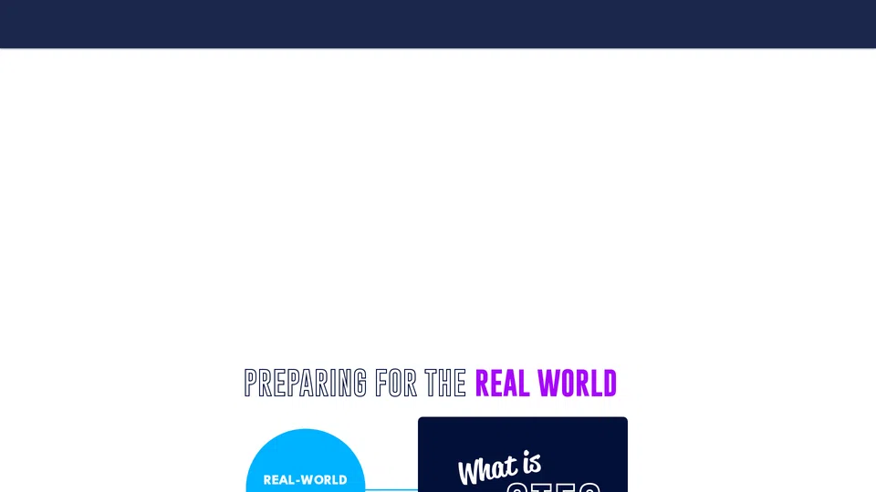 Homepage snapshot at launch