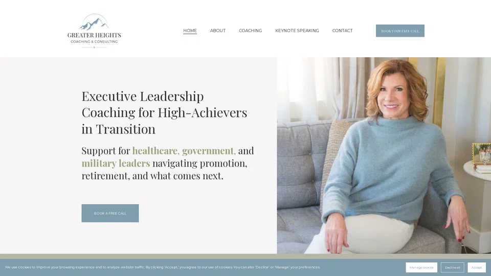 Homepage snapshot at launch
