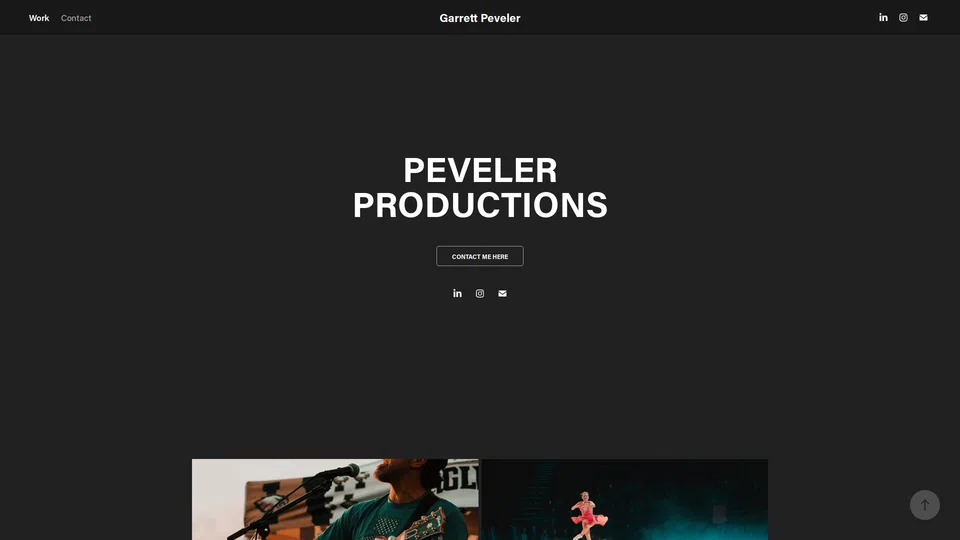 Homepage snapshot at launch