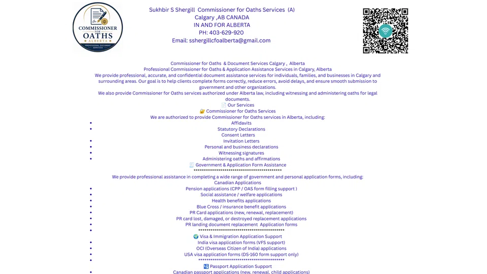 Homepage snapshot at launch