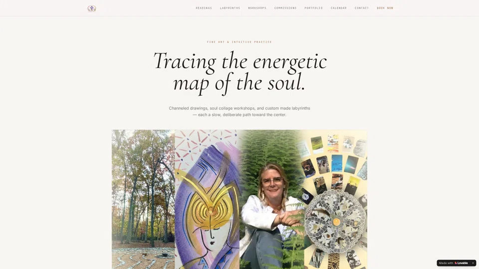 Homepage snapshot at launch