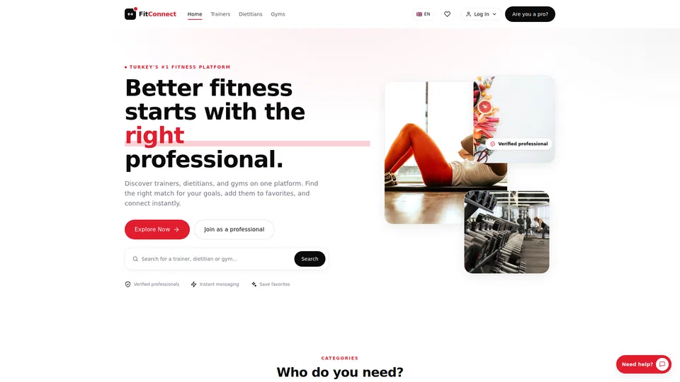 Homepage snapshot at launch