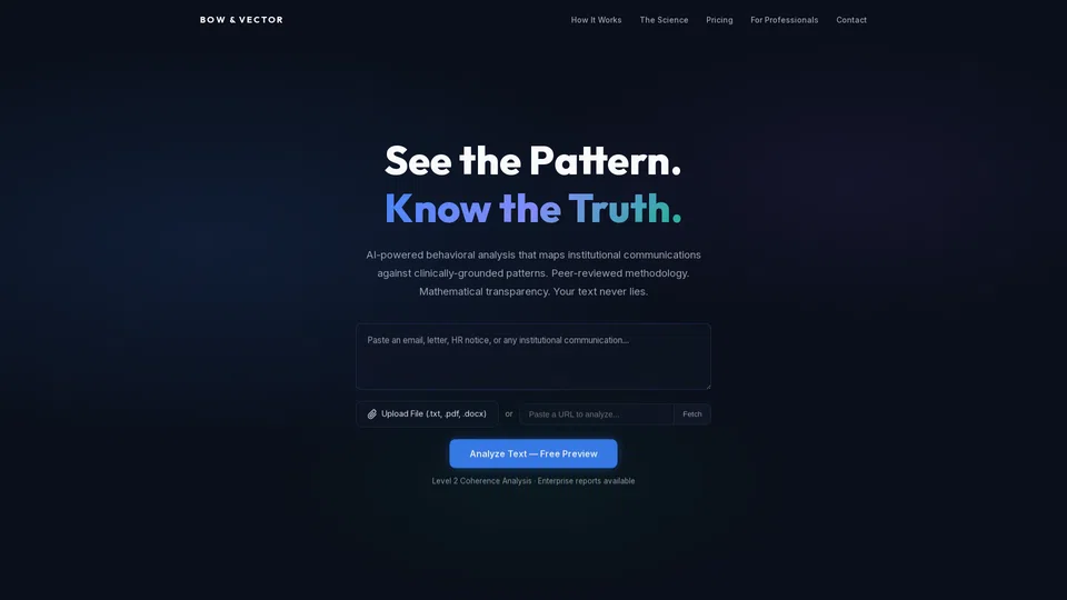Homepage snapshot at launch
