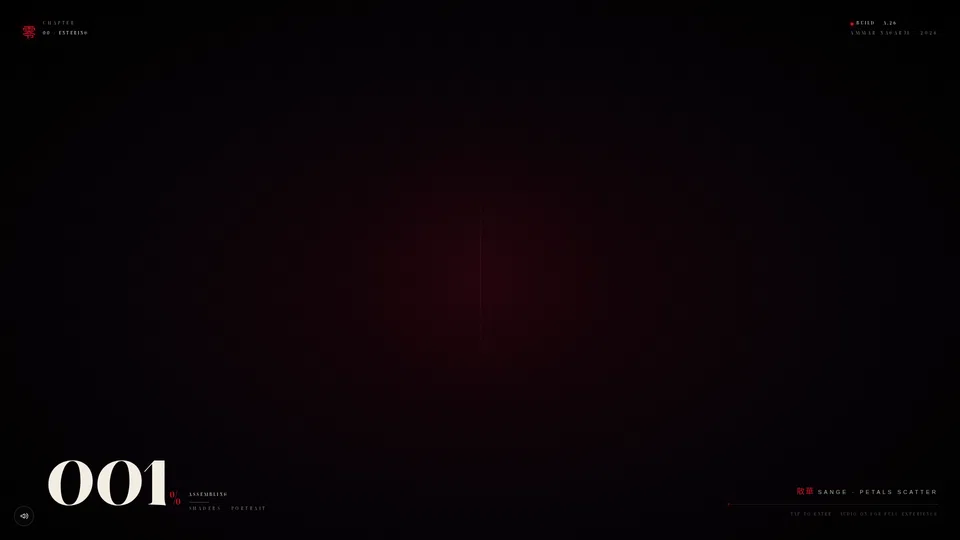 Homepage snapshot at launch