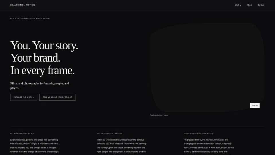 Homepage snapshot at launch