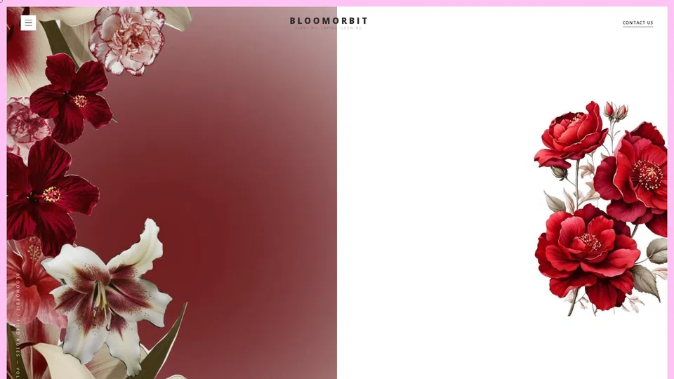 Homepage snapshot at launch