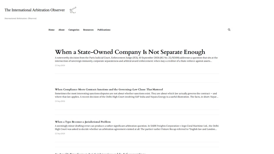 Homepage snapshot at launch