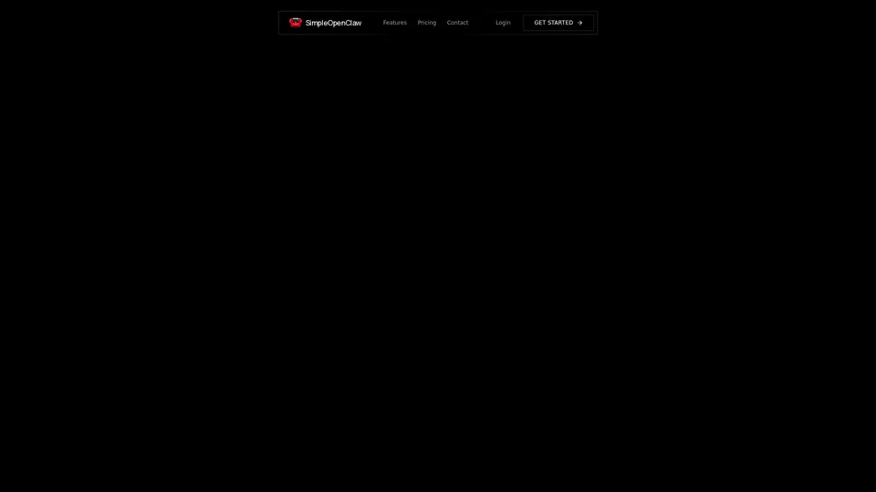 Homepage snapshot at launch