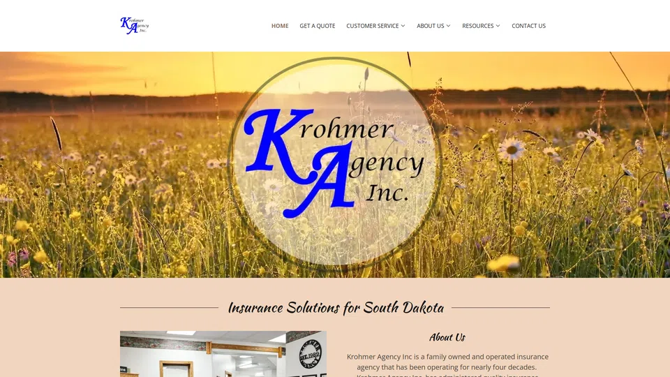 Homepage snapshot at launch