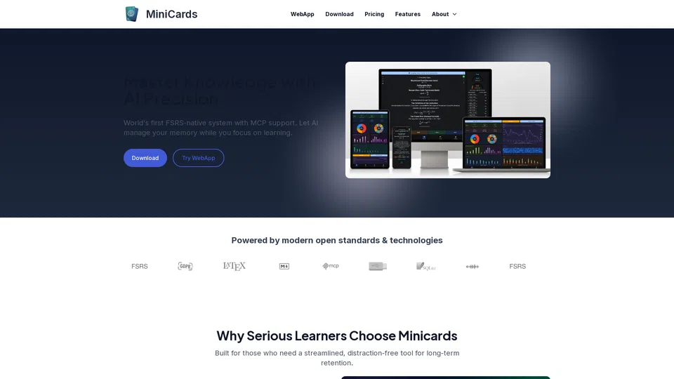 Homepage snapshot at launch