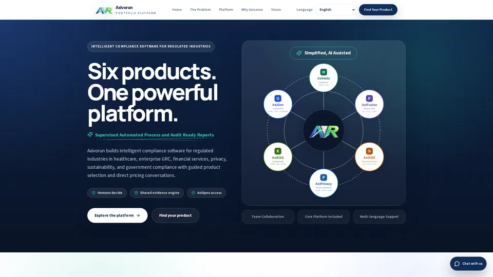 Homepage snapshot at launch