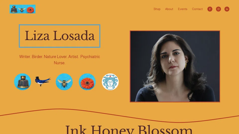 Homepage snapshot at launch