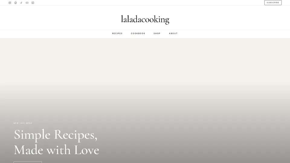 Homepage snapshot at launch