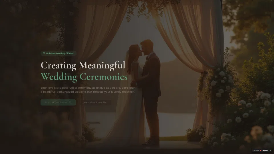 Homepage snapshot at launch