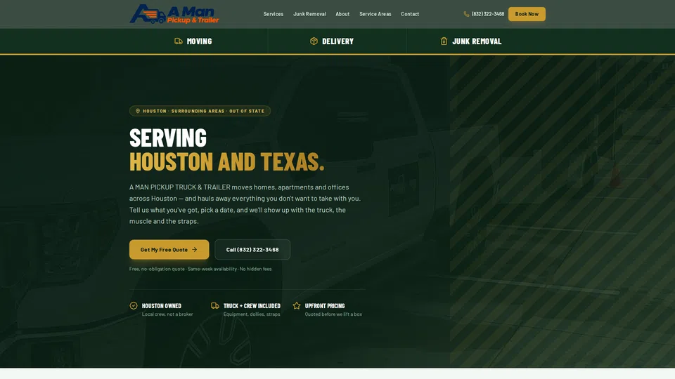 Homepage snapshot at launch