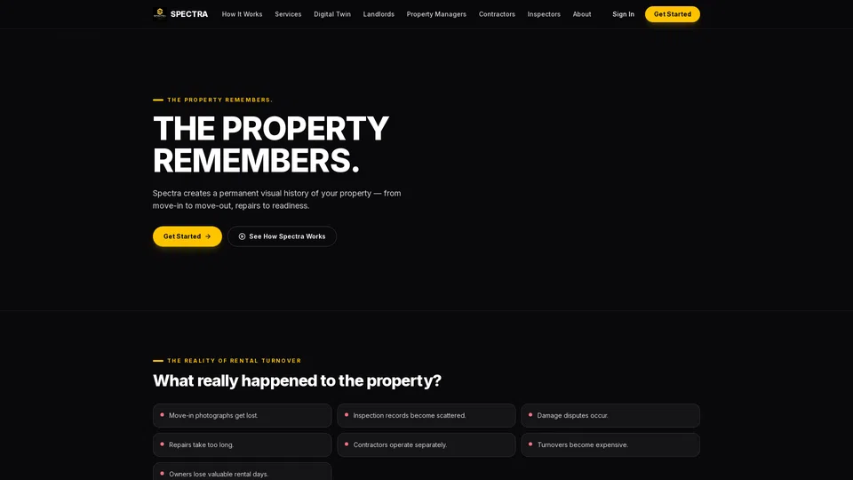 Homepage snapshot at launch