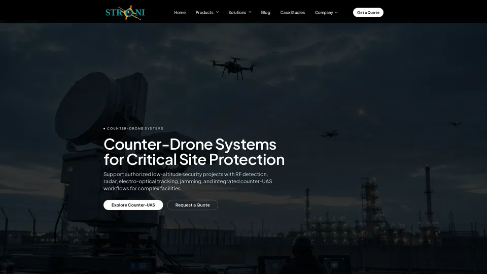 Homepage snapshot at launch