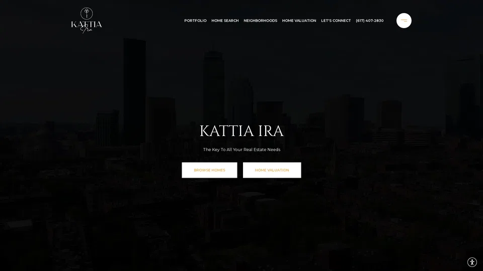 Homepage snapshot at launch